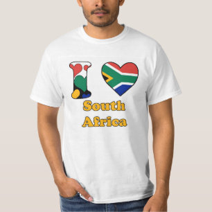 T-shirt J'aime l'Afrique du Sud