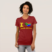 T-shirt J'aime l'Afrique du Sud (Devant entier)