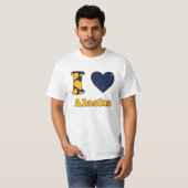 T-shirt J'aime l'Alaska (Devant entier)