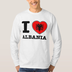 T-shirt J'aime l'Albanie