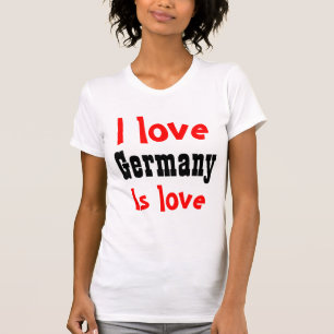 T-shirt J'aime l'Allemagne