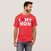 T-shirt J'aime l'amie de ma mère (Devant entier)