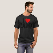 T-shirt J'aime l'amour (Devant entier)