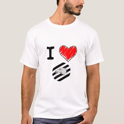 T-shirt J'aime l'arbitre (Devant)