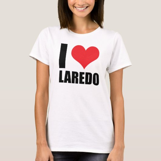T-shirt J'aime Laredo (Devant)