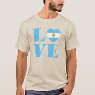 T-shirt J'aime l'Argentine