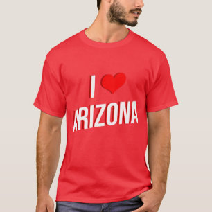 T-SHIRT J'AIME L'ARIZONA 1