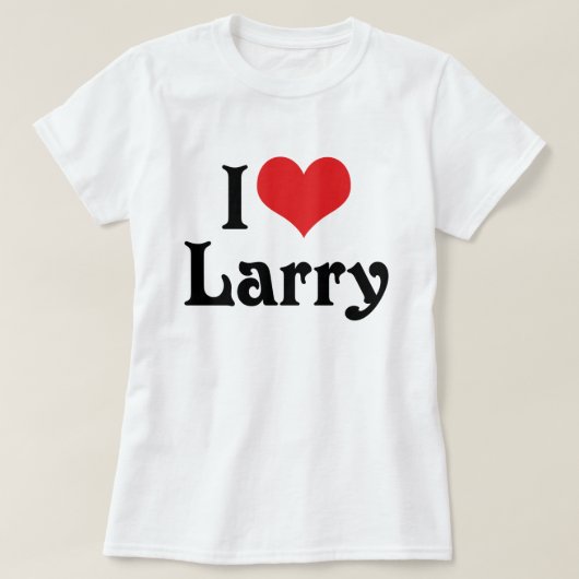 T-shirt J'aime Larry (Design devant)