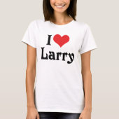 T-shirt J'aime Larry (Devant)