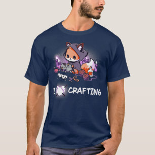 T-shirt J'aime l'artisanat parce que le meurtre est une ma