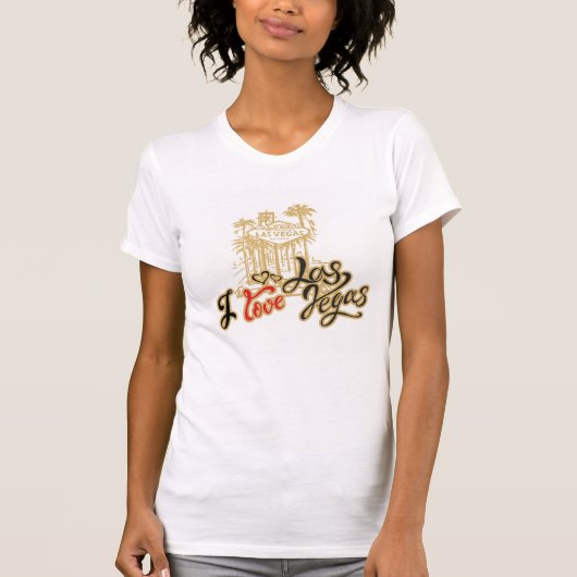 T-shirt J'aime Las Vegas (Devant)