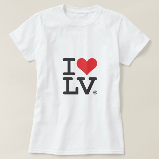T-shirt J'aime Las Vegas (Design devant)