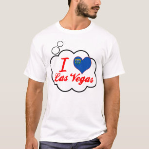 T-shirt J'aime Las Vegas, Nevada