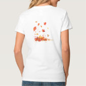 T-shirt J'aime l'automne (Dos)