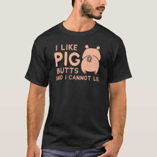 T-shirt J'aime le barbecue PIG Butts