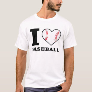 T-shirt J'aime le baseball