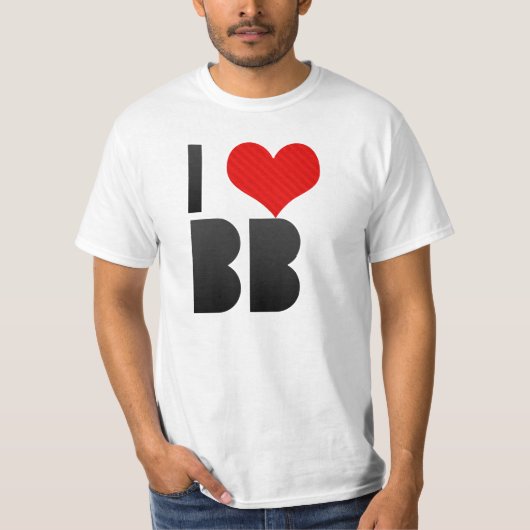 T-shirt J'aime le BB (Devant)