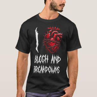T-shirt J'Aime Le Blegh Et Les Petits-Débuts Gras Deathcor