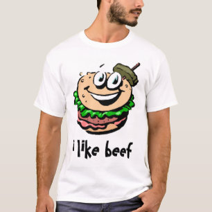 T-shirt J'aime le boeuf !