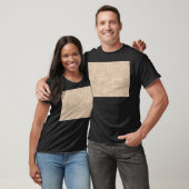 T-shirt J'aime le bois brun Hakuna Matata (Unisexe)