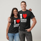 T-shirt J'aime le buffet chinois (Unisexe)