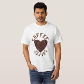 T-shirt J'aime le café (Devant entier)
