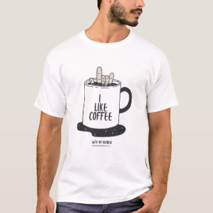 T-shirt J'Aime Le Café Avec Mon Oxygène