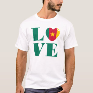 T-shirt J'aime le Cameroun