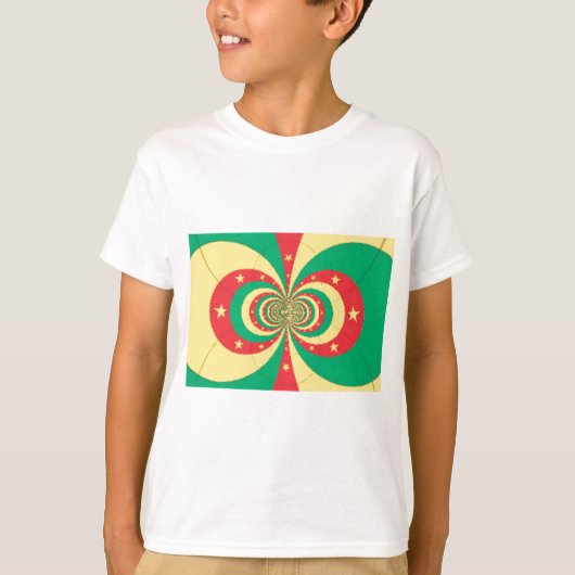 T-shirt J'aime le Cameroun (Devant)
