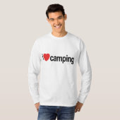 T-shirt J'aime le camping (Devant entier)