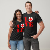 T-shirt J'aime le Canada (Unisexe)