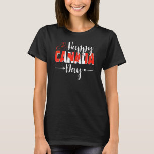 T-shirt J'aime le Canada Bonne fête du Canada