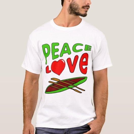 T-shirt J'Aime Le Canoë (Devant)