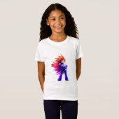 T-Shirt J'aime le chat (Devant entier)