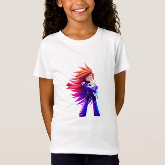 T-Shirt J'aime le chat (Devant)