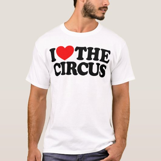 T-shirt J'aime le Cirque (Devant)