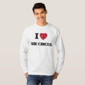 T-shirt J'aime le cirque (Devant entier)