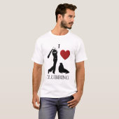 T-shirt J'aime le clubbing (Devant entier)