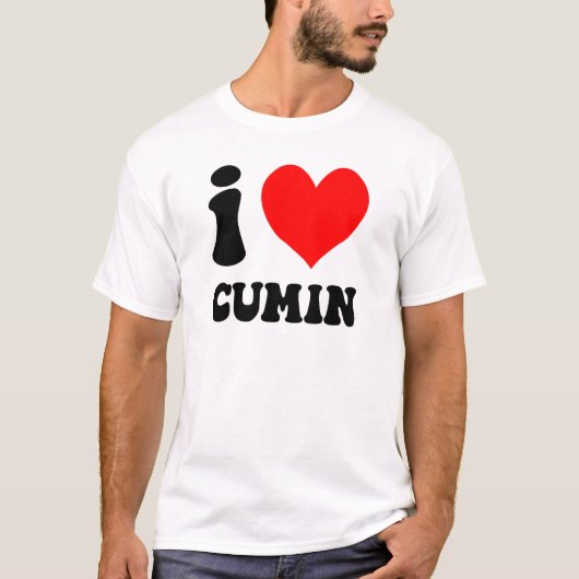 T-shirt j'aime le cumin (Devant)