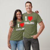 T-shirt J'Aime Le Curling (Unisexe)