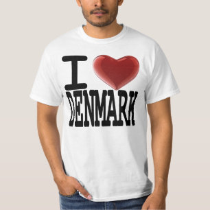 T-shirt J'aime le DANEMARK