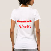 T-shirt J'aime le danmark (Dos)