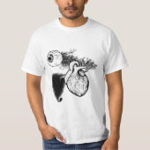 T-shirt J'aime le © de chat (Devant)