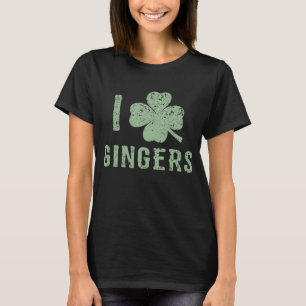 T-shirt J'aime le débardeur roux irlandais drôle de swea