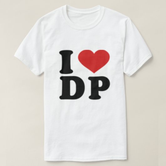 T-SHIRT J'AIME LE DP (Design devant)