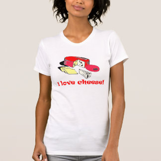 T-shirt j'aime le fromage