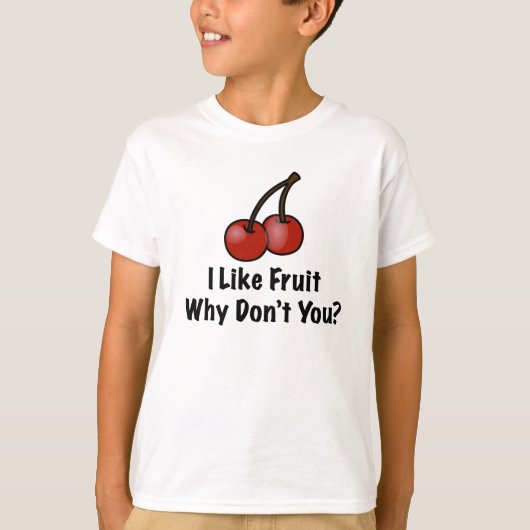 T-shirt J'aime le fruit (Devant)
