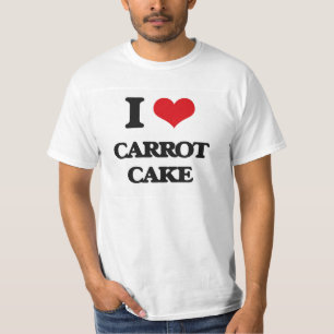 T-shirt J'aime le gâteau à la carotte