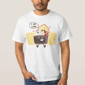 T-shirt j'aime le gâteau - bfb cake (Devant)