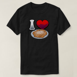 T-shirt J'aime le gâteau entonnoir